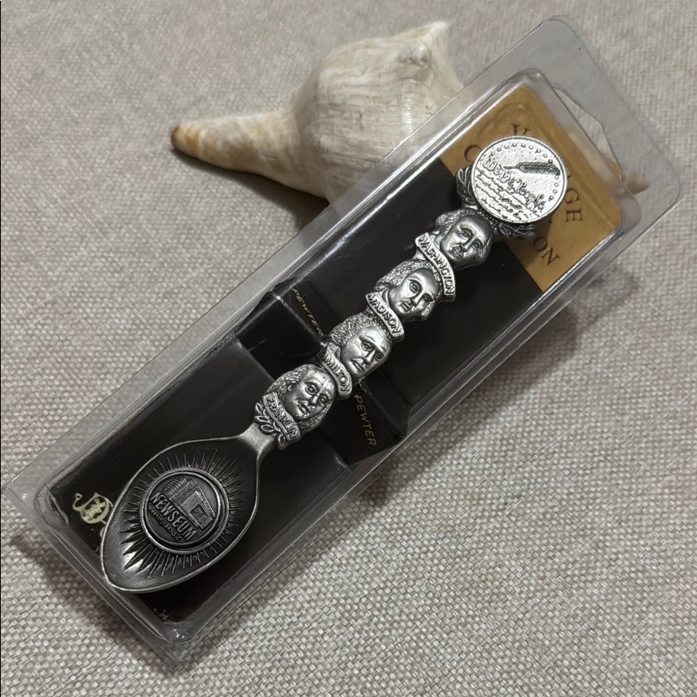 Collectible Spoon-“We The Free…..”Metal Material-5in Length-New Un-Opened